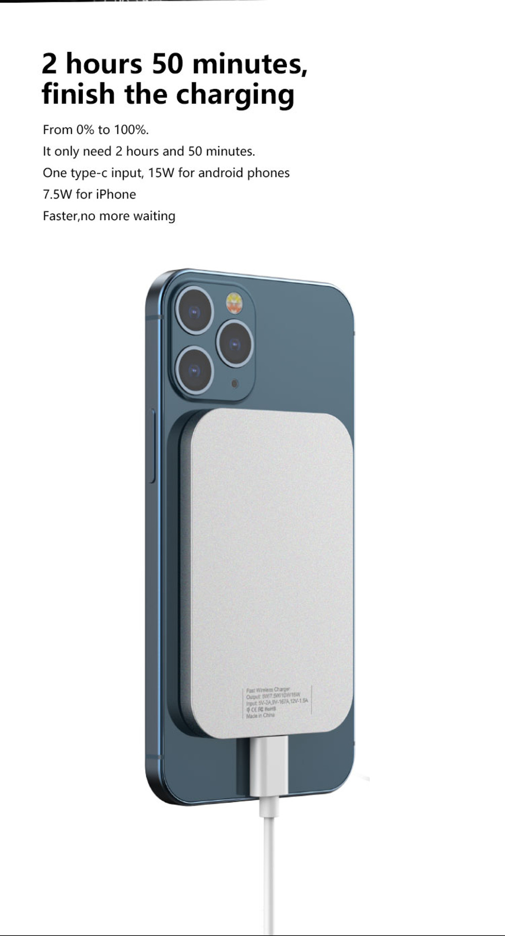 F6-15W-Magnetic-Suction-Car-Charger-Stand-Wireless-Fast-Charging-Power-Holder-Vent-Frame-Mount-for-i-1803417