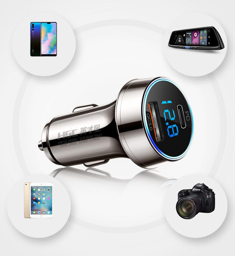 HSC-3000-6A-Current-Super-Fast-Charge-Copper-Body-PD-And-QC-30-Digital-Car-Charger-1362499