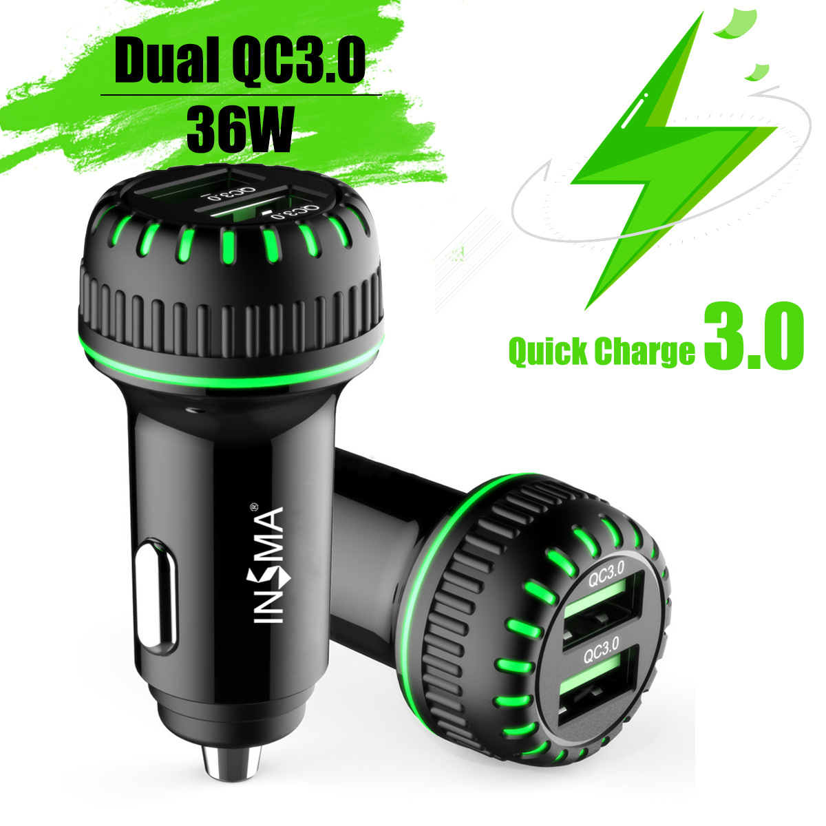 INSMA-Dual-Port-QC30-18W18W-Multifunction-Car-Charger-1594176