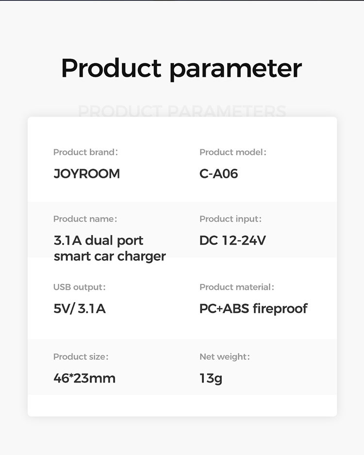 Joyroom-31A-Fast-Charging-2-Devices-Simultaneously-Smart-Mini-Car-Charger-1794974