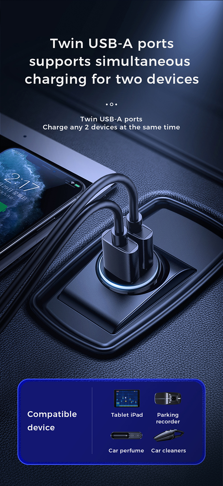 Joyroom-31A-Fast-Charging-2-Devices-Simultaneously-Smart-Mini-Car-Charger-1794974