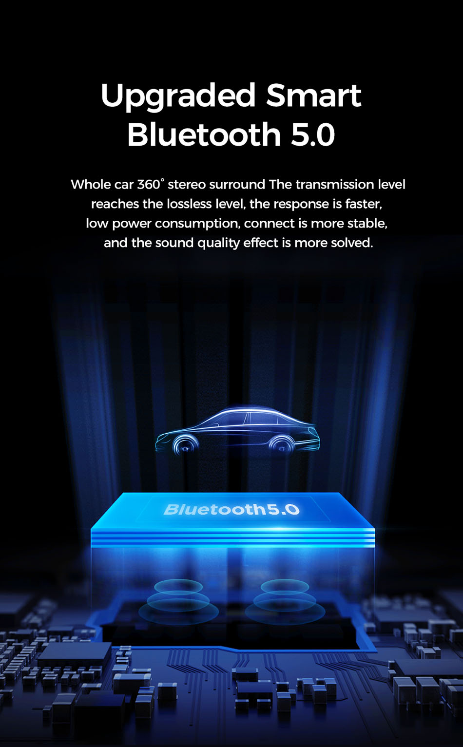 Joyroom-Fast-Car-Charger-Bluetooth-50-Handsfree-Car-Kit-Audio-MP3-Player-With-QC30-Dual-USB-Adapter--1795117