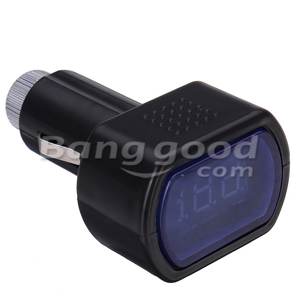 Mini-Car-LCD-Battery-Voltage-Meter-Monitor-12V-Black-33526