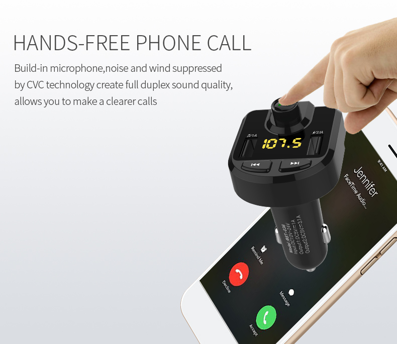 Mini-LED-Display-Dual-USB-31A-FM-Transmitter-Car-Charger-bluetooth-Hands-free-Noise-Cancellatio-Kit-1340656