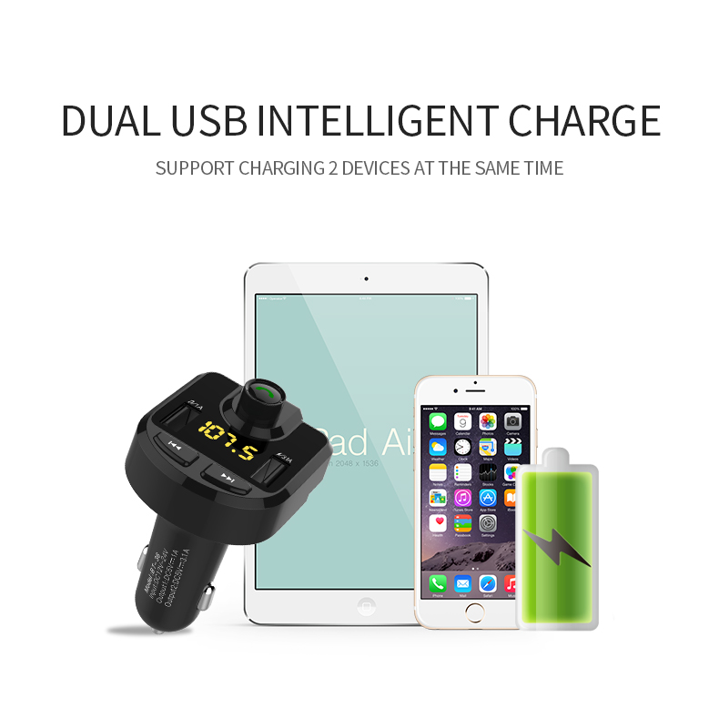 Mini-LED-Display-Dual-USB-31A-FM-Transmitter-Car-Charger-bluetooth-Hands-free-Noise-Cancellatio-Kit-1340656