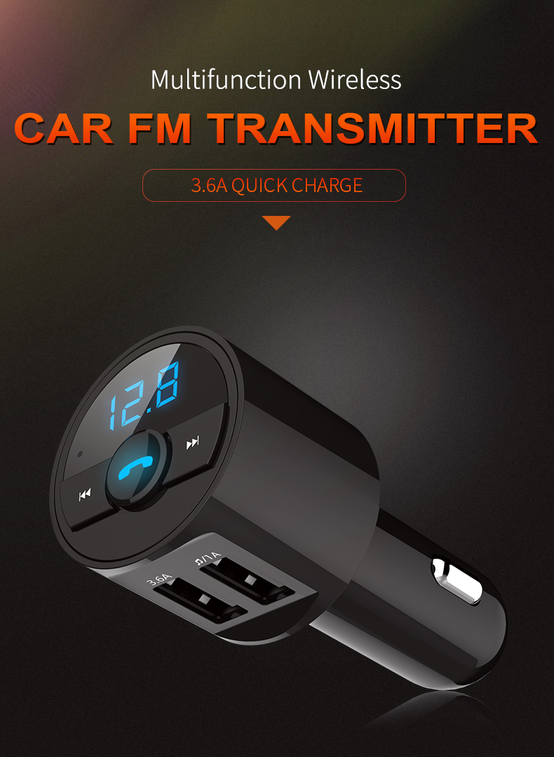 Mini-LED-Display-Dual-USB-bluetooth-Hands-free-Smart-Quick-Car-Charger-Built-in-Microphone-1340645