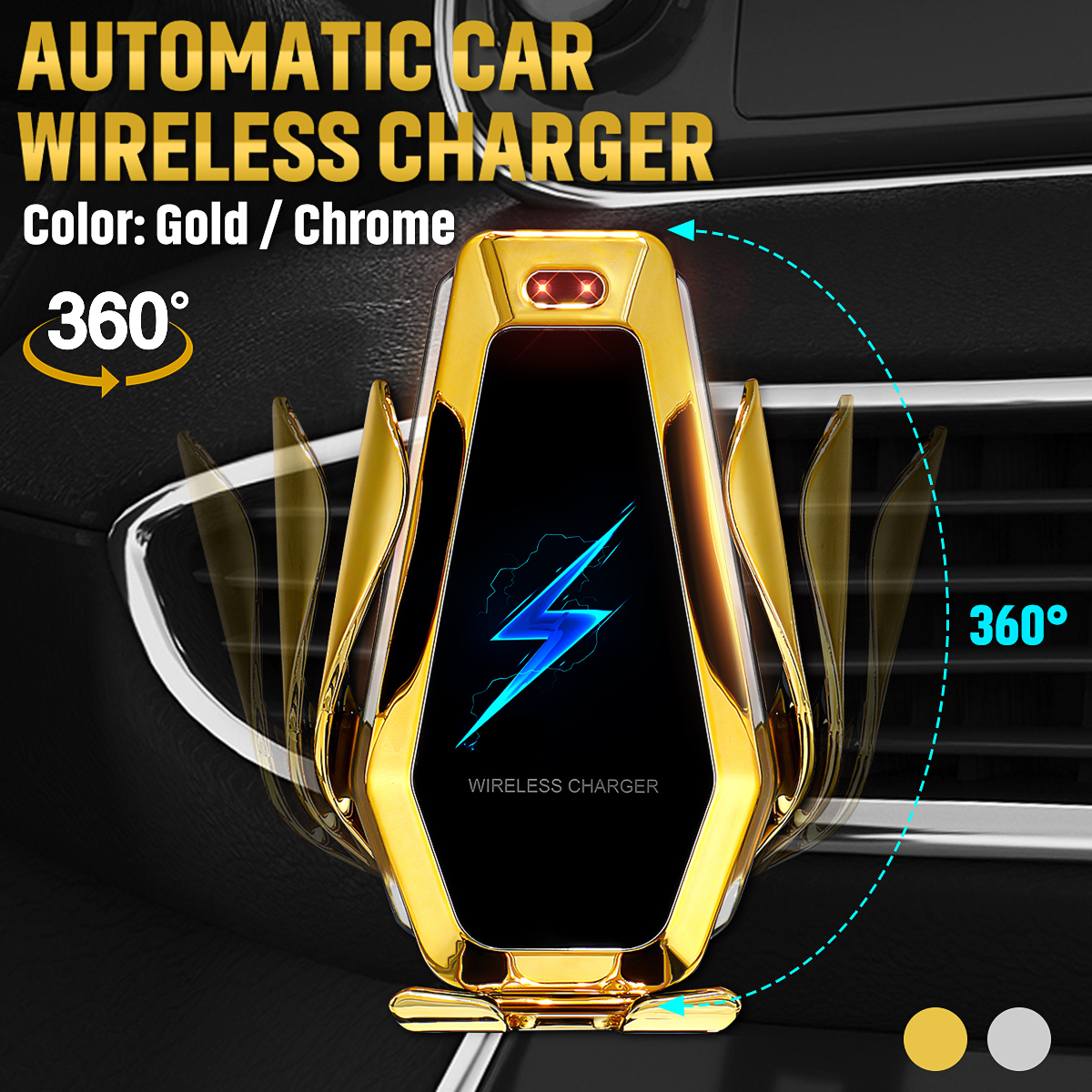 New-Automatic-Qi-Wireless-Car-Charging-Charger-Mount-Clamping-Vent-Phone-Holder-1594129