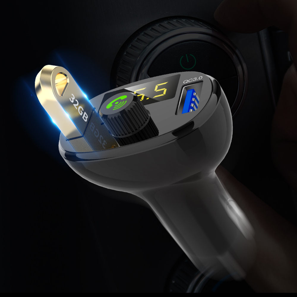 Quelima-BT23-QC30-Hands-free-bluetooth-Car-Charger-Dual-USB-Fast-Charging-Car-bluetooth-MP3-1372973