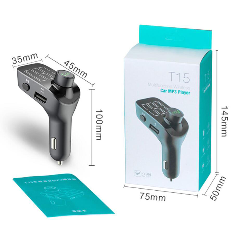 Quelima-T15-50-Version-bluetooth-Car-MP3-Player-FM-Transmitter-Support-USB-1389596