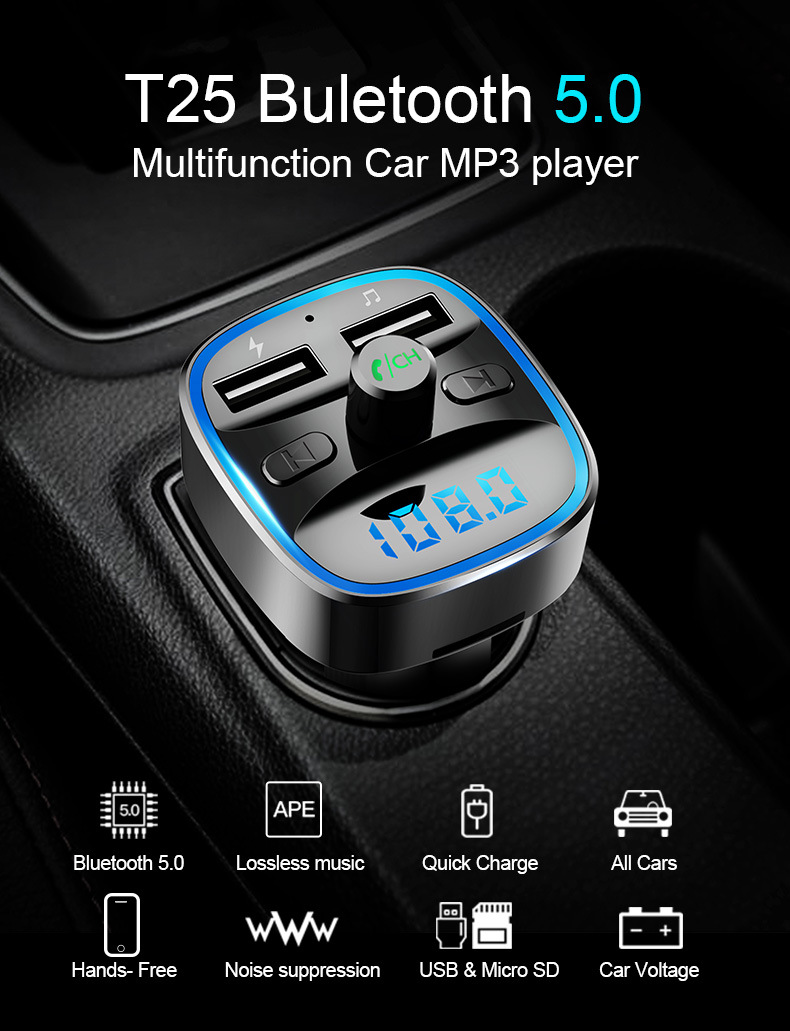 T25-Car-Charger-MP3-Bluetooth-50-DC-5V-24A-MAX-Voice-Navigation-1629280