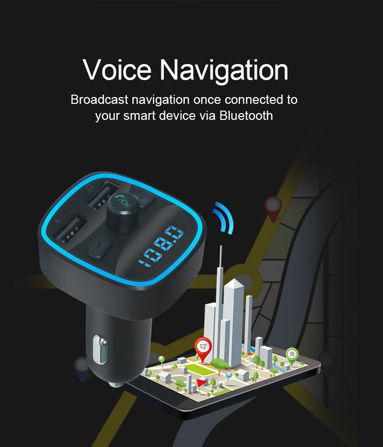 T25-Car-Charger-MP3-Bluetooth-50-DC-5V-24A-MAX-Voice-Navigation-1629280