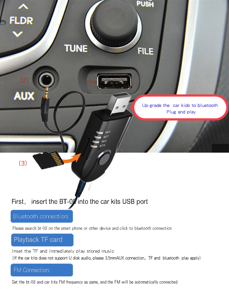 USB-FM-Transmitter-Powered-Bluetooth-Car-Auxz-Audio-Player-TF-Music-Adapter-Wireless-Receiver-Handsf-1410917