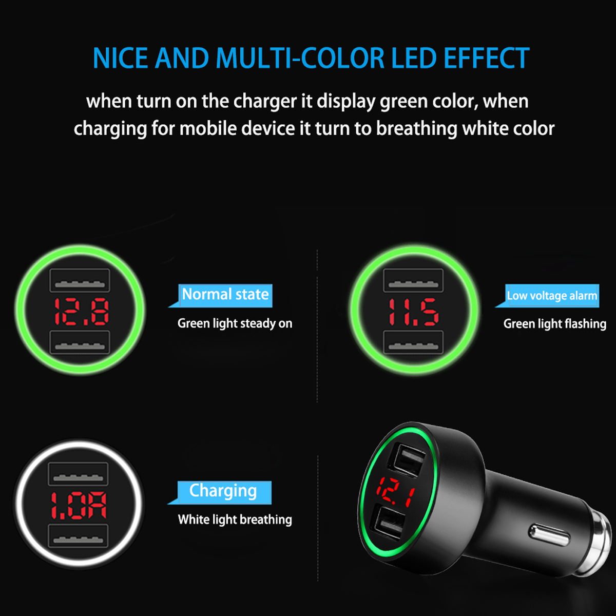 USMEI-C7-Zinc-Alloy-36A-Dual-USB-Car-Charger-Breathing-Light-With-Voltage-Current-LED-Display-1195465