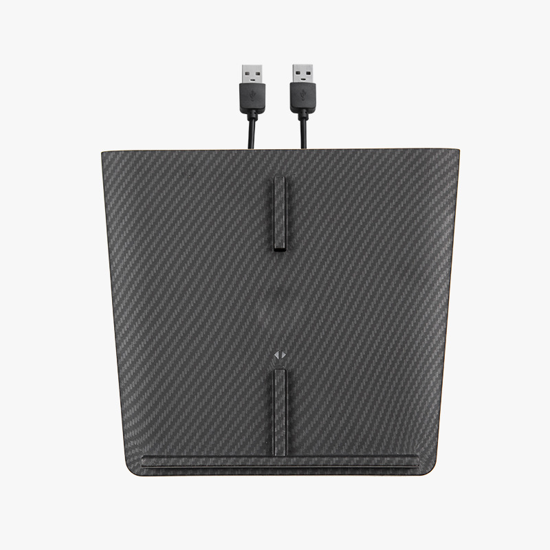 Wireless-Car-Phone-Charger-Charging-Pad-2-USB-For-Tesla-Model-3-1651313