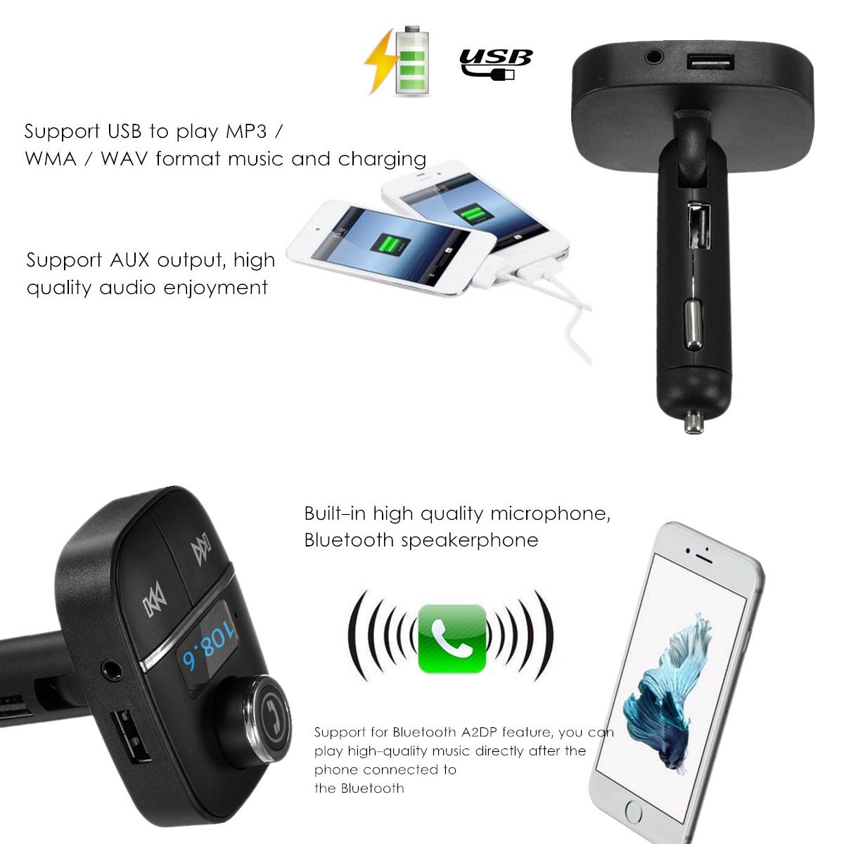 bluetooth-Hands-Free-Kit-Car-FM-Transimittervs-USB-Charger-AUX-MP3-Player-For-phones-1048806