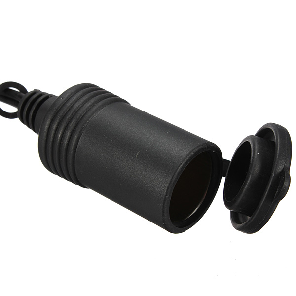 12V-Car-Motor-Bike-Tractor-Boat-Clip-on-Cigarette-Lighter-Socket-Cable-915459