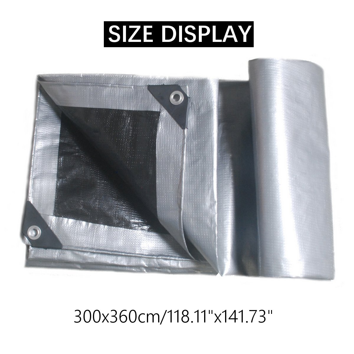 3x36m-Waterproof-Camping-Tarp-Ground-Sheet-Outdoor-Garden-Car-Cover-with-Eyelets-1550668