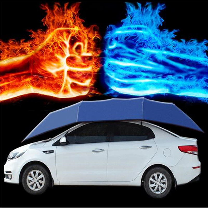 400215CM-Car-Umbrella-Tent-Sun-Shade-Cover-Portable-Semi-Automatic-Outdoor-1630323