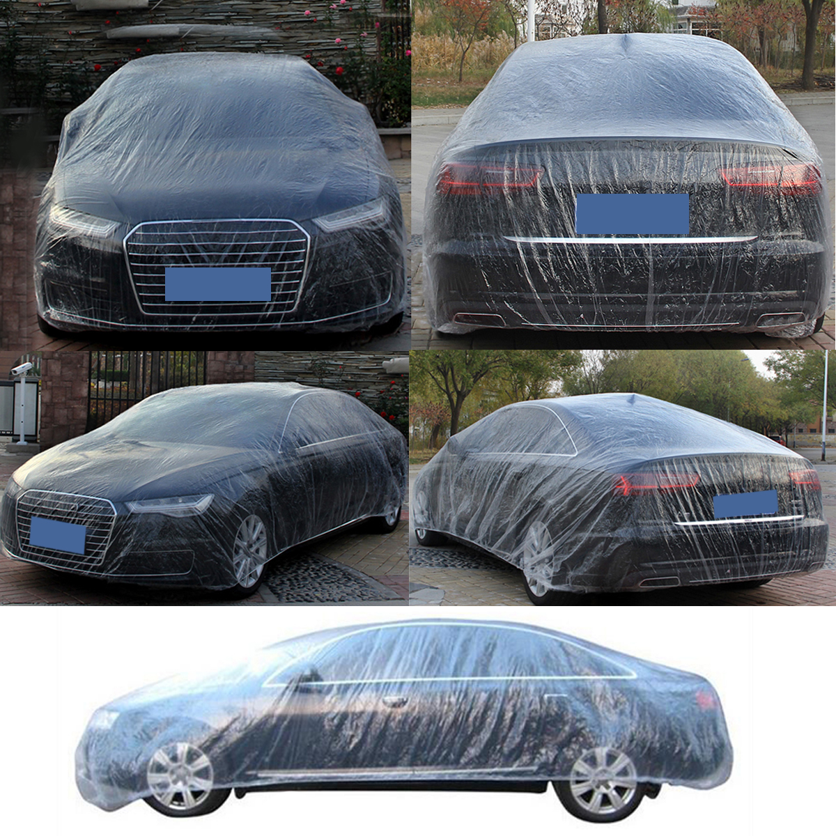 Car-Disposable-Plastic-Cover-Waterproof-Transparent-Dustproof-Rian-Cover-Clear-1652221