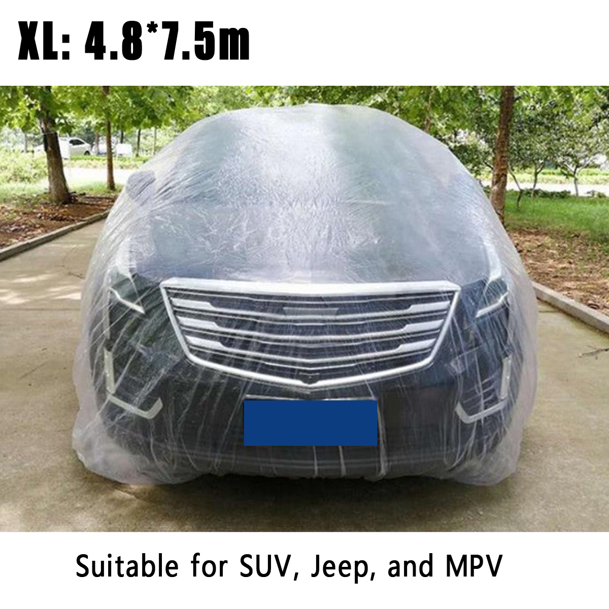 Car-Disposable-Plastic-Cover-Waterproof-Transparent-Dustproof-Rian-Cover-Clear-1652221