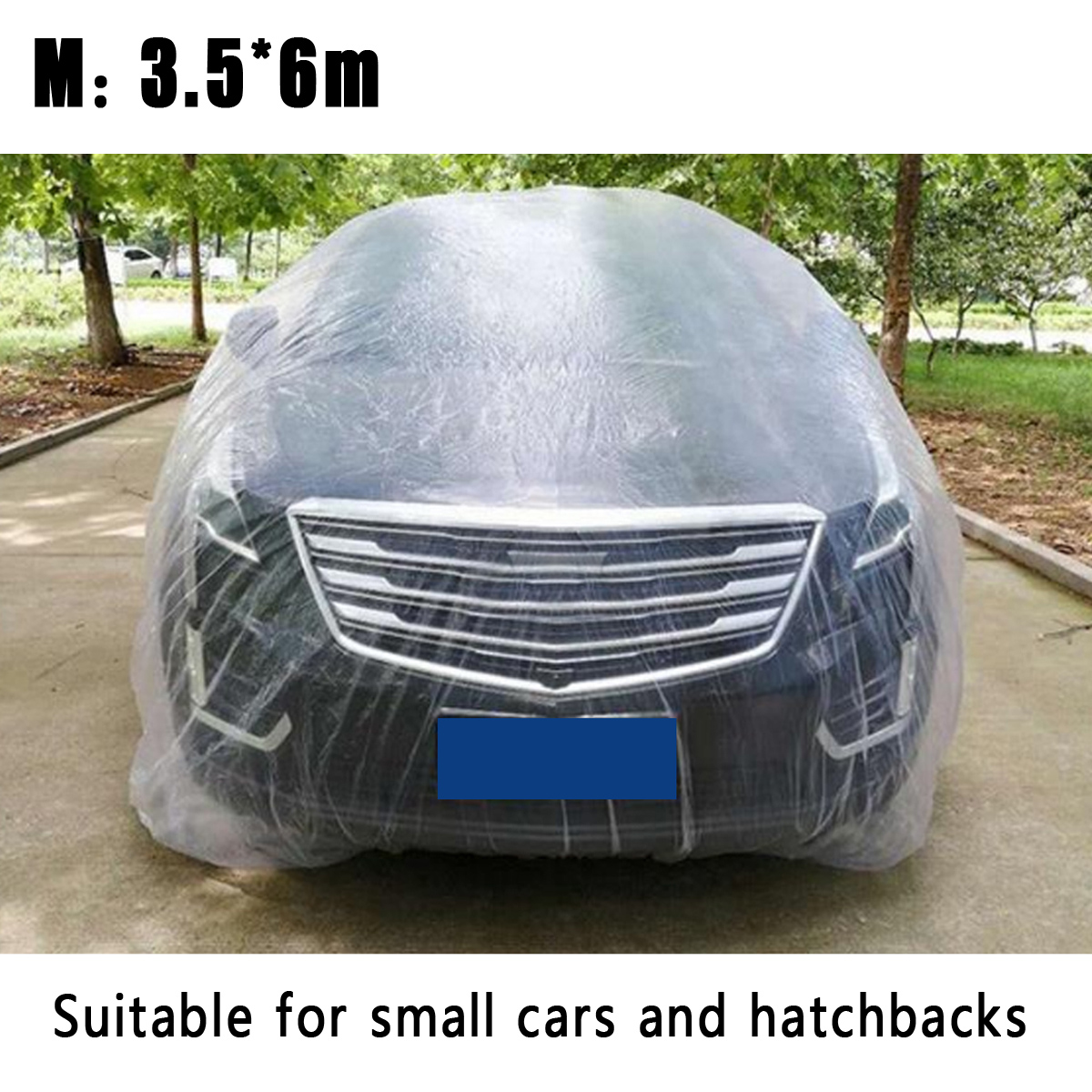 Car-Disposable-Plastic-Cover-Waterproof-Transparent-Dustproof-Rian-Cover-Clear-1652221