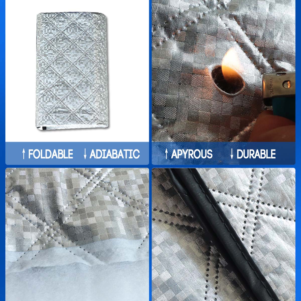 Car-Snow-Cover-Windshield-Sun-Shade-Wind-Frost-Protector-w-3-Magnet-Magnetic-1604412