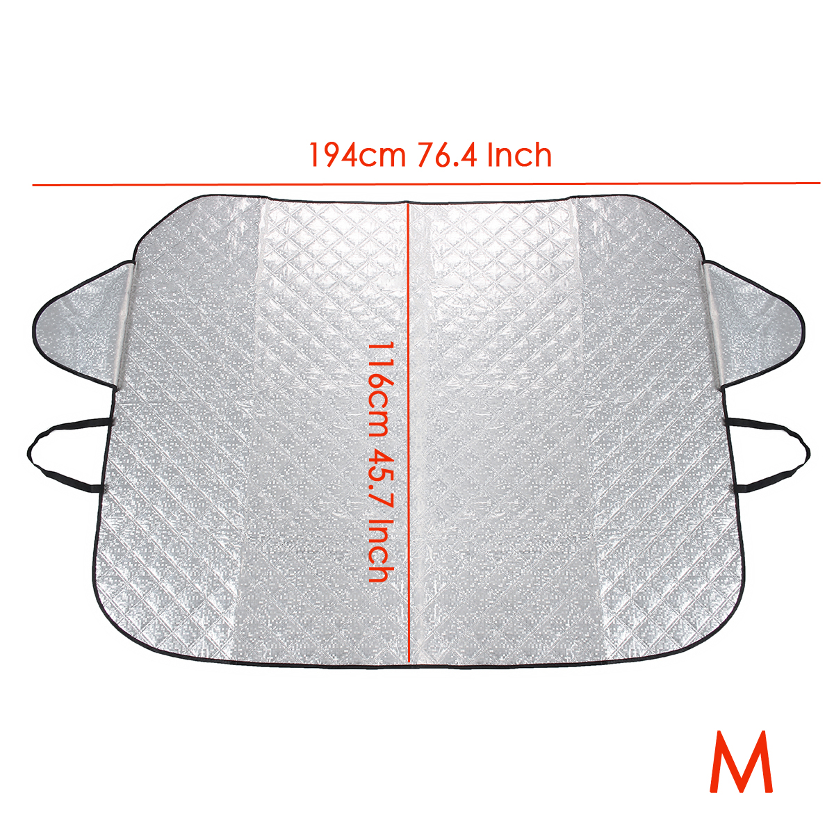 Car-Snow-Cover-Windshield-Sun-Shade-Wind-Frost-Protector-w-3-Magnet-Magnetic-1604412