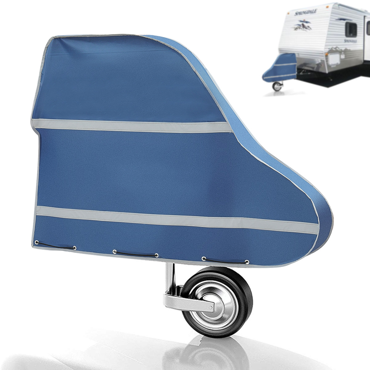 Caravan-Trailer-Towing-Hitch-Tow-Coupling-Lock-Cover-Waterproof-Oxford-Fabric-1659308