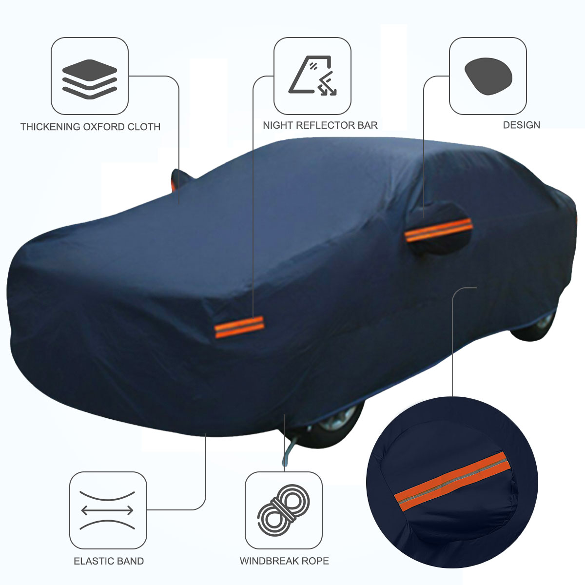 Dark-Blue-Full-Car-Cover-Waterproof-Sun-Rain-Heat-Dust-UV-Resistant-Protection-1818973