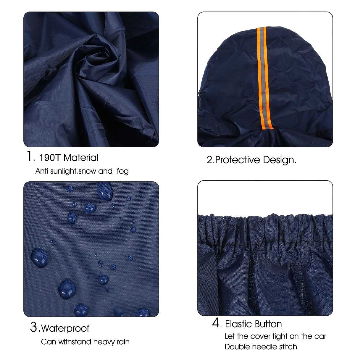 Dark-Blue-Full-Car-Cover-Waterproof-Sun-Rain-Heat-Dust-UV-Resistant-Protection-1818973