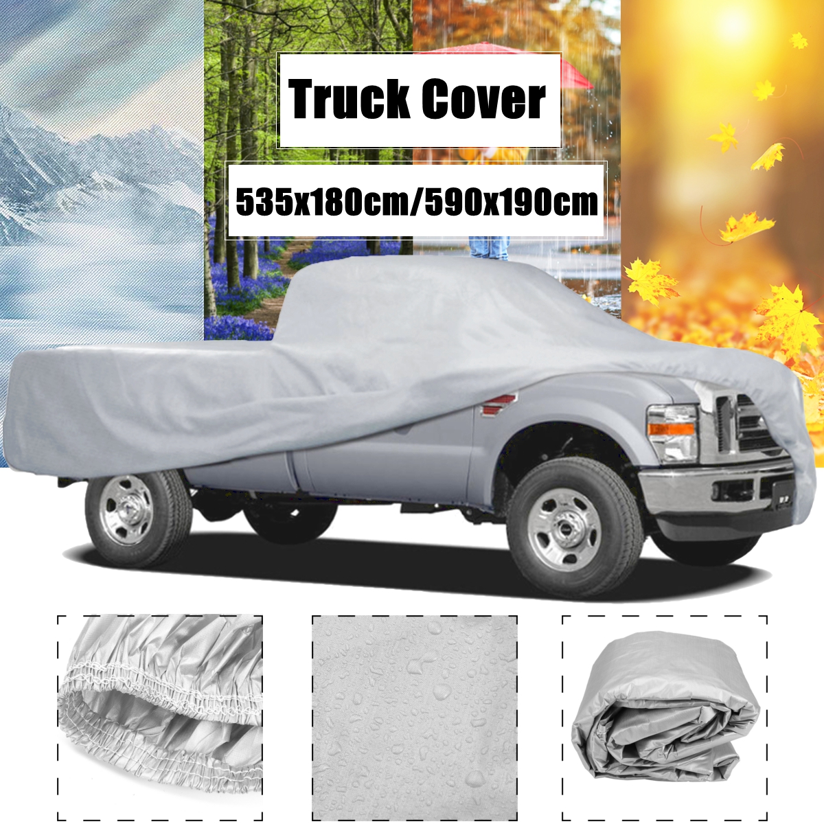 Full-Car-Truck-Cover-For-PIKA-170T-Windproof-UV-Dust-Outdoor-Protection-1747788