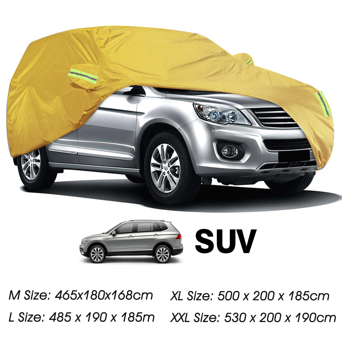 Full-SUV-Car-Cover-Waterproof-In-Outdoor-Sun-UV-Snow-Rain-Dust-Resistant-1796545