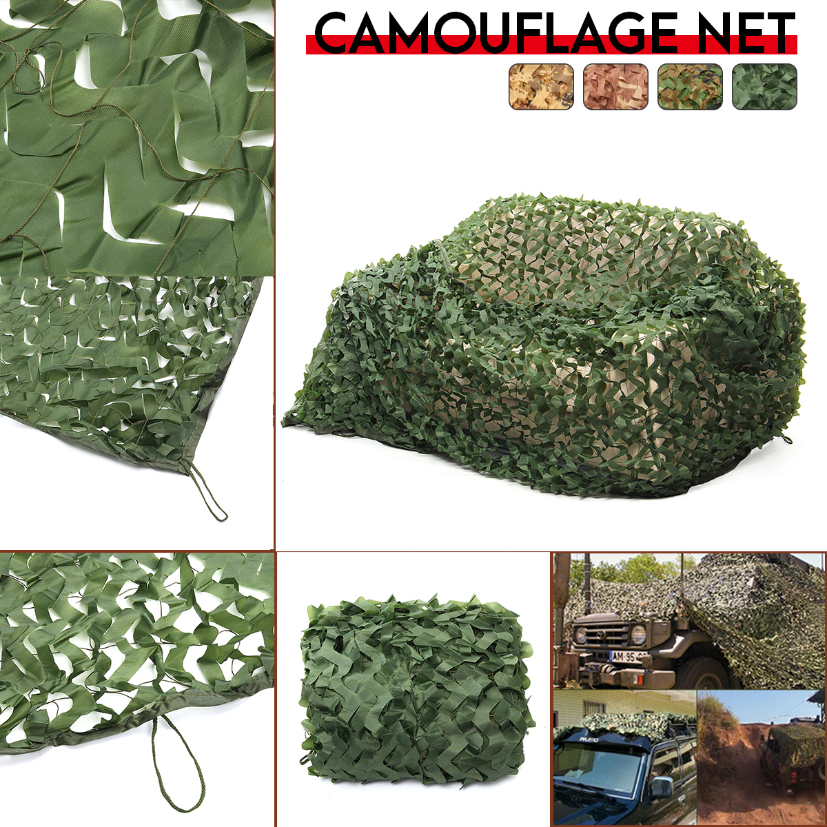 Multi-size-Army-Green-Camo-Netting-Camouflage-Net-for-Car-Cover-Camping-Woodland-Military-Hunting-1358139