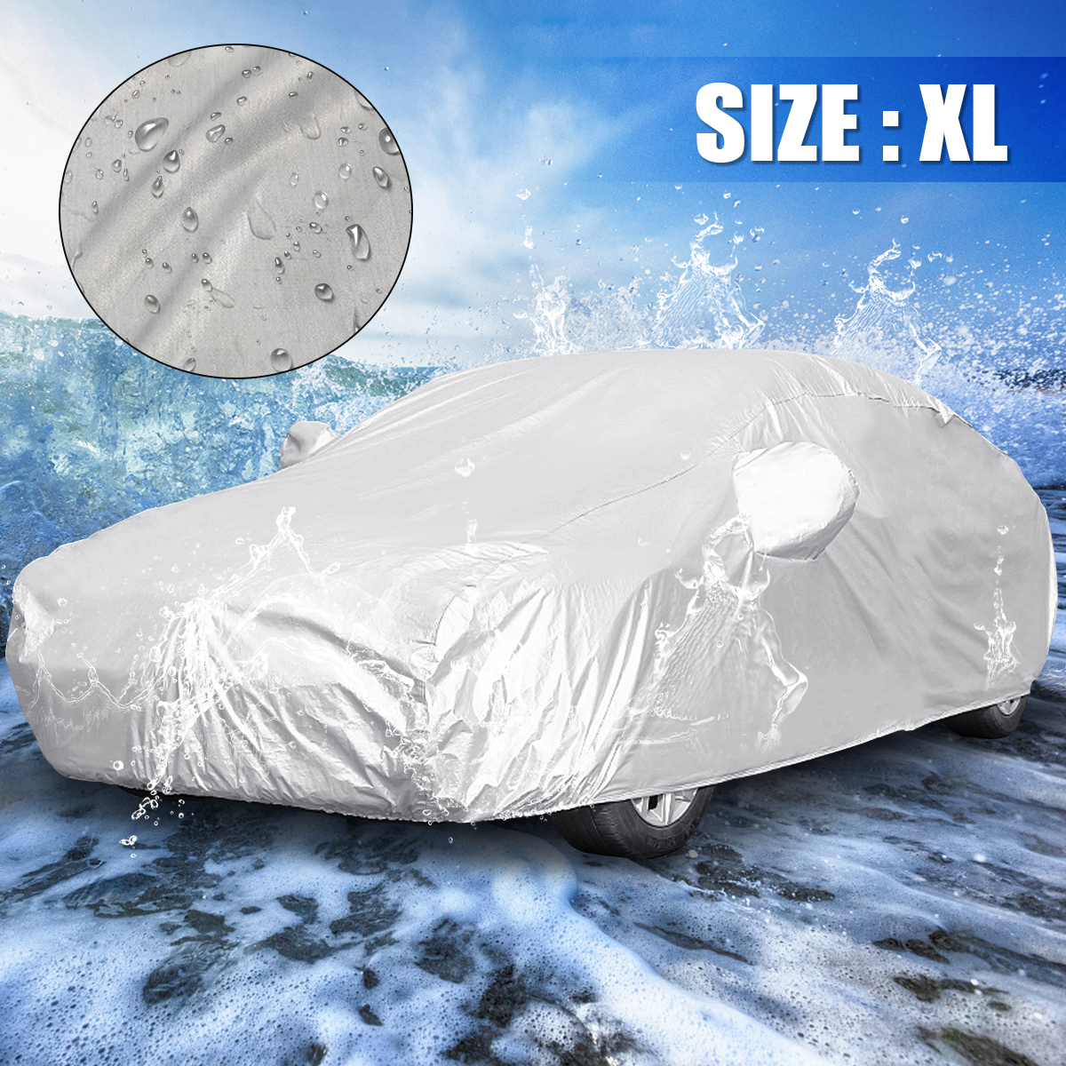 Outdoor-Full-Car-Cover-Waterproof-Dust-UV-Snow--Protection--Extra-Large-Size-1654569