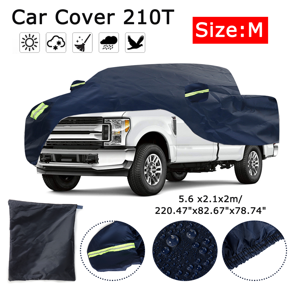 Universal-Full-Car-Cover-Outdoor-Sun-UV-Snow-Dust-Rain-Resistant-Size---M-Pickup-1792608