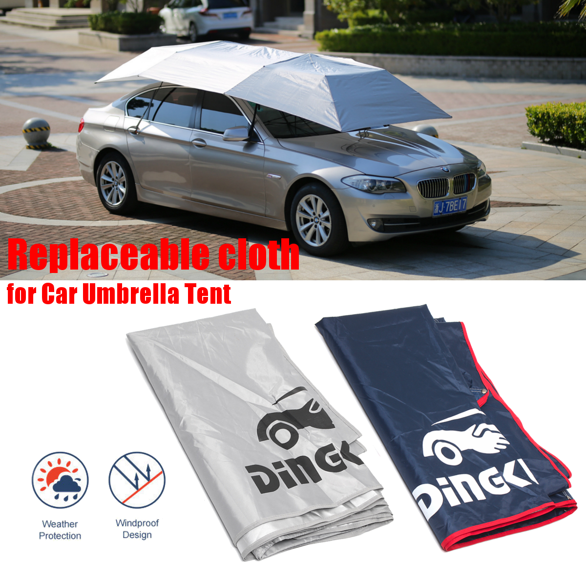 Waterproof-UV-Replaceable-Oxford-Cloth-for-Auto-Car-Umbrella-Tent-Roof-Cover-1287711