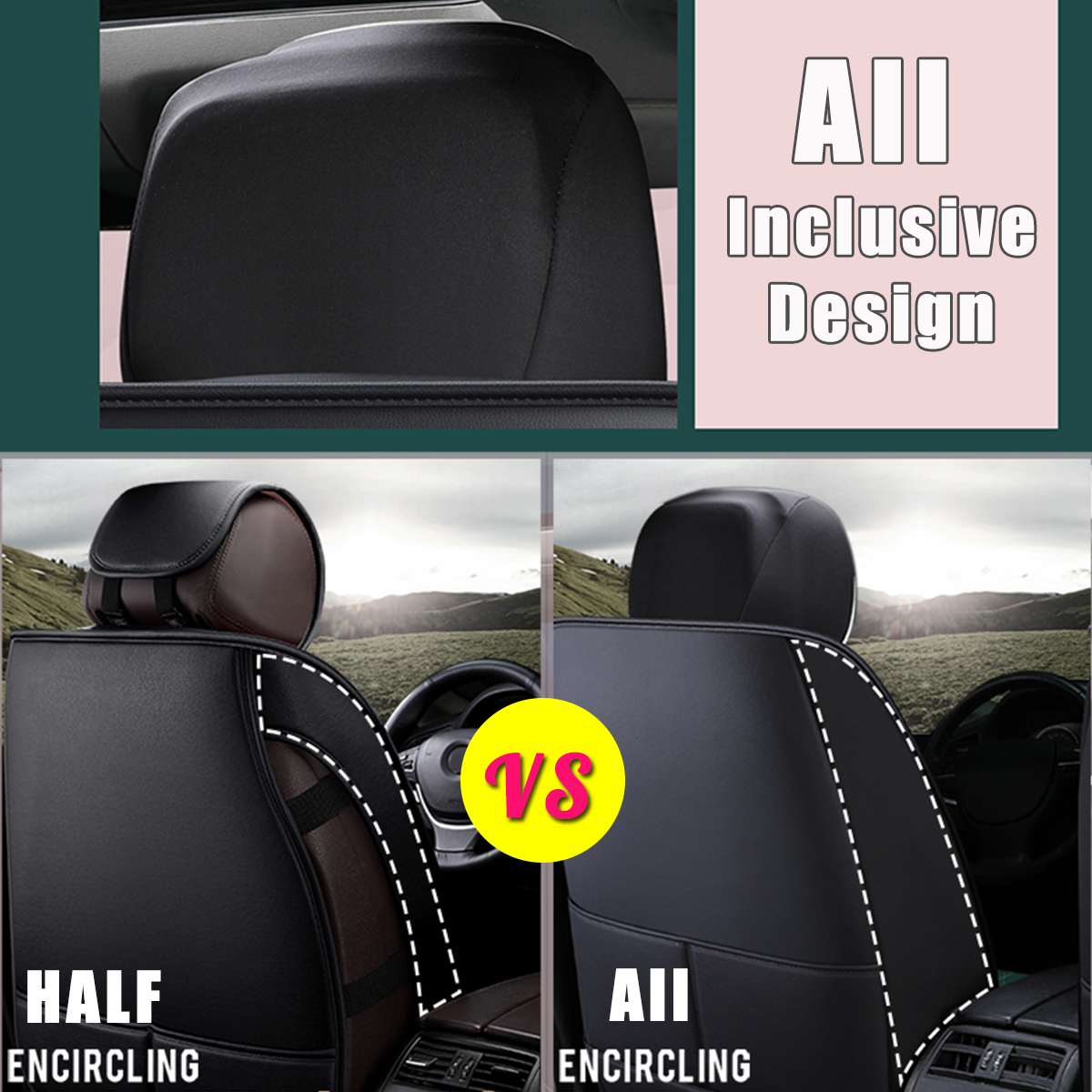 1-Set-65X55X25CM-D74818-Five-Seats-General-Car-Seat-Cover-Wearproof-PU-Leather-1619351