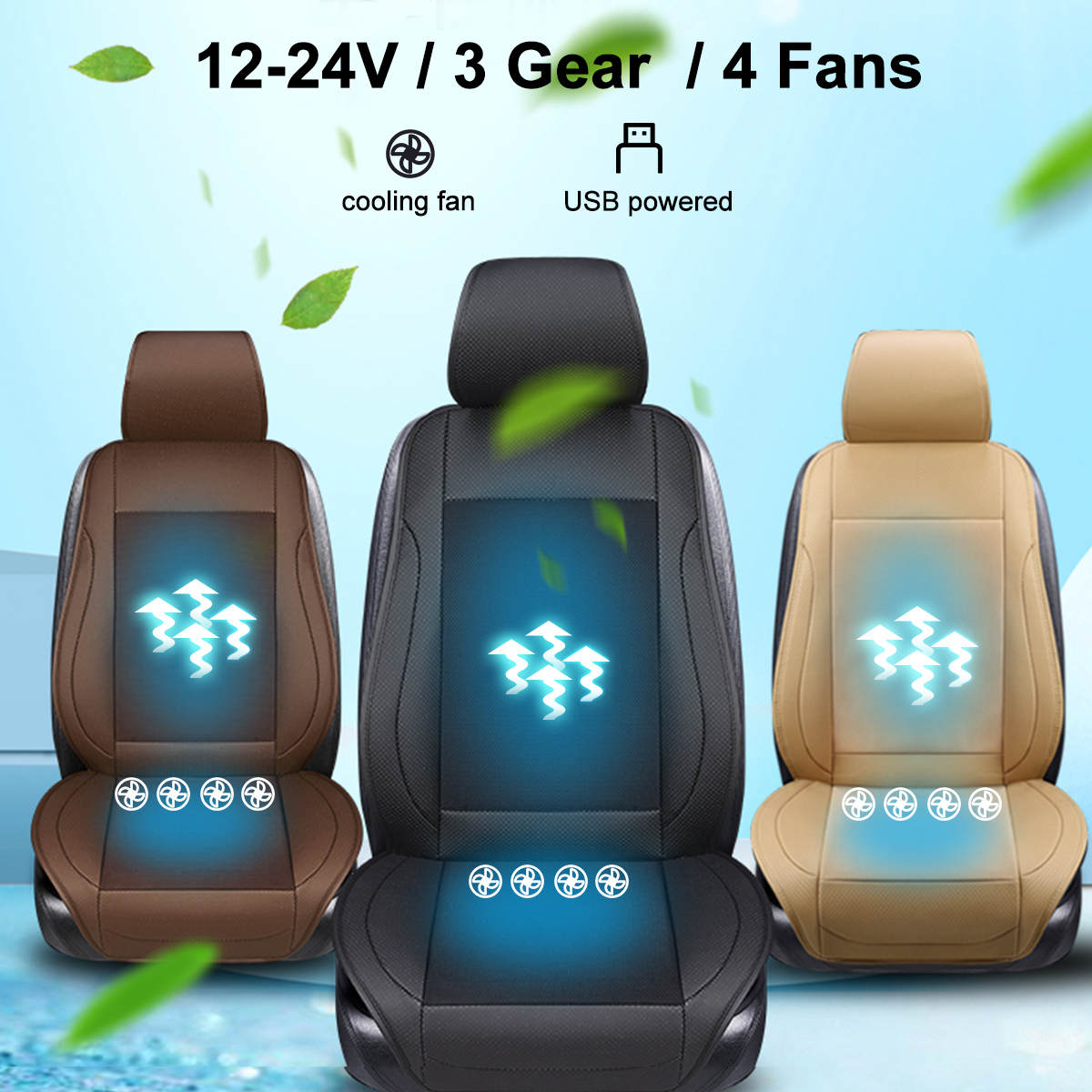 12-24V-4-Built-in-Ice-Silk-Car-Seat-Cushion-Cover-Air-Ventilated-Fan-Cooler-Pads-1679699