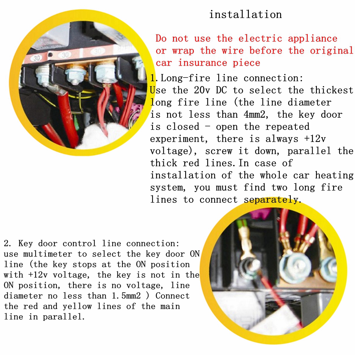 12V-4Pcs-Car-Heated-Seat-Pads-Carbon-Fiber-Universal-3-Levels-525cm-x-28cm-Cushion-1610631