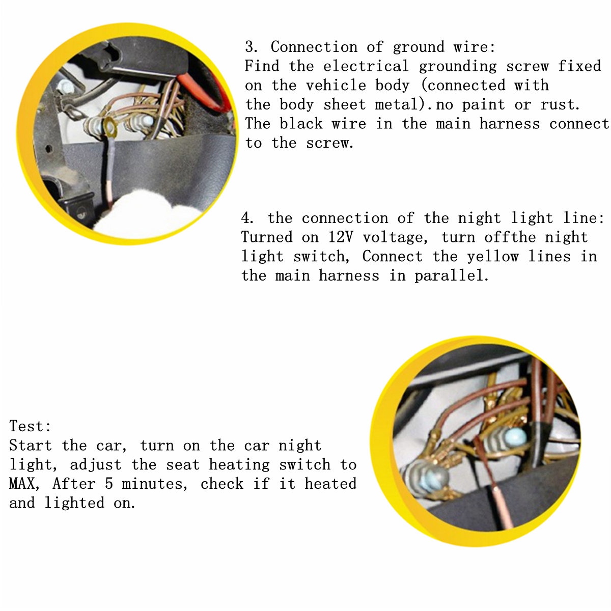 12V-4Pcs-Car-Heated-Seat-Pads-Carbon-Fiber-Universal-3-Levels-525cm-x-28cm-Cushion-1610631