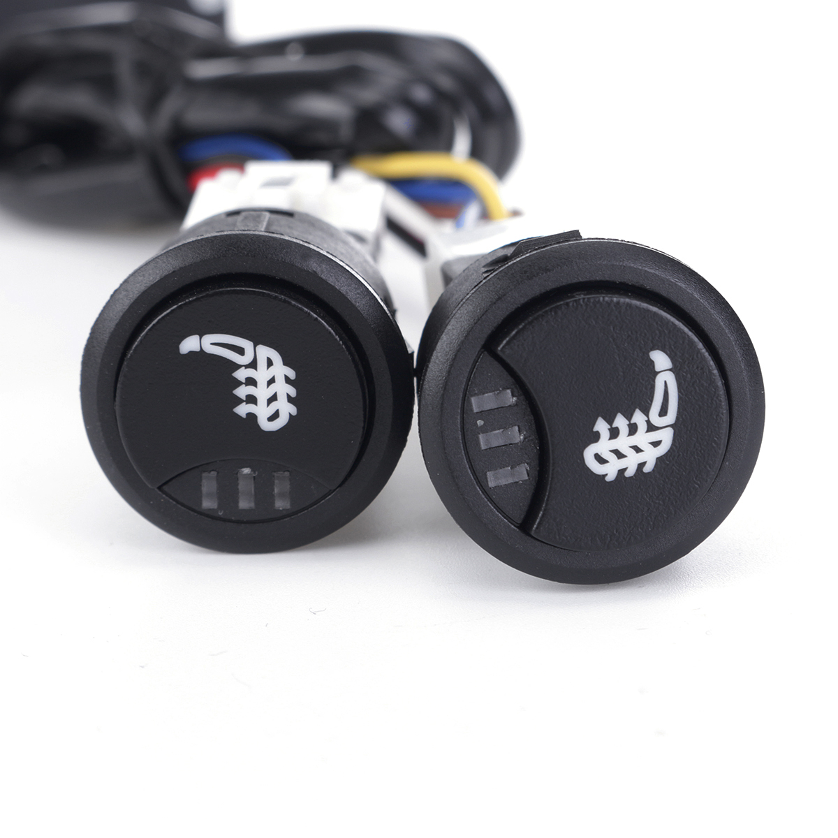 12V-4Pcs-Car-Heated-Seat-Pads-Carbon-Fiber-Universal-3-Levels-525cm-x-28cm-Cushion-1610631