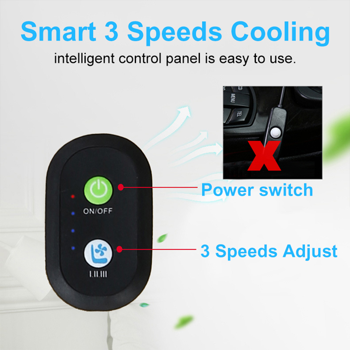 12V-Cooling-Car-Seat-Cushion-Cover-w-Air-Ventilated-FanConditioned-Cooler-Pad-1500395