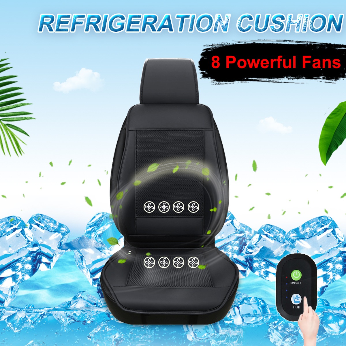 12V-Cooling-Car-Seat-Cushion-Cover-w-Air-Ventilated-FanConditioned-Cooler-Pad-1500395