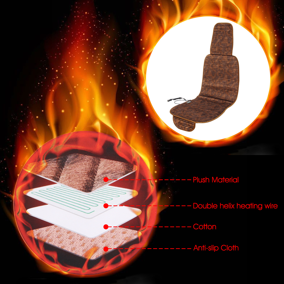12V-Heated-Flannel-Cushion-Car-Seat-Cover-Heating-Heater-Warmer-Pad-Winter-Universal-1436425
