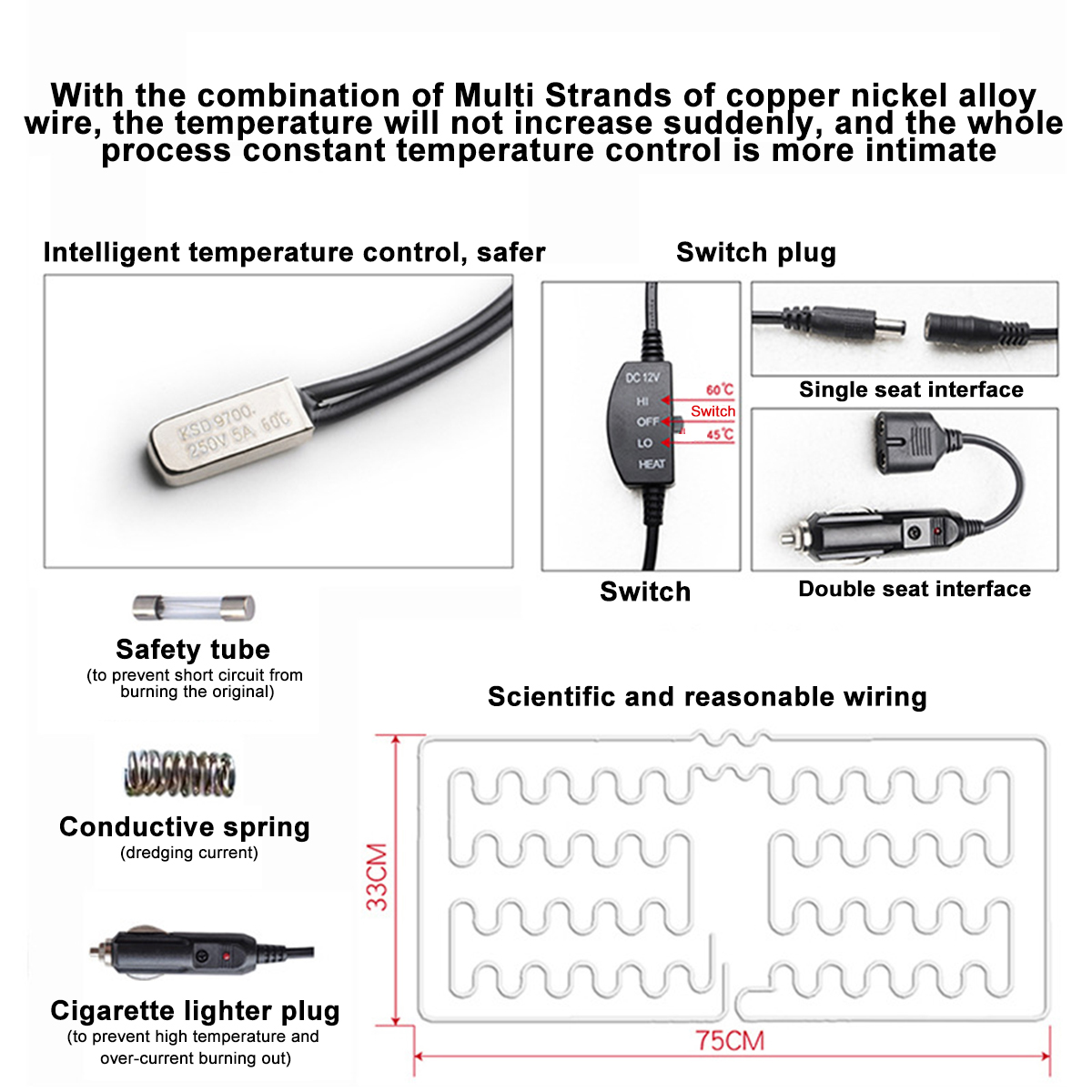 12V-Universal-Car-RV-Heated-Seat-Cushion-Cover-Heating-Heater-Warmer-Pad-Winter-1777074