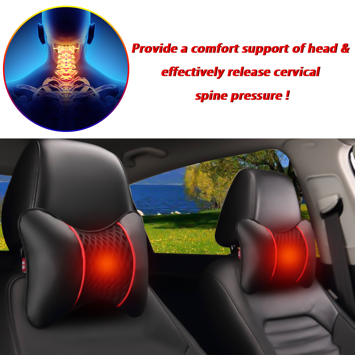 2PCS-PU-Leather-Knitted-Car-Headrest-Pillow-Neck-Support-Cushion-Seat-Accessories-1339706