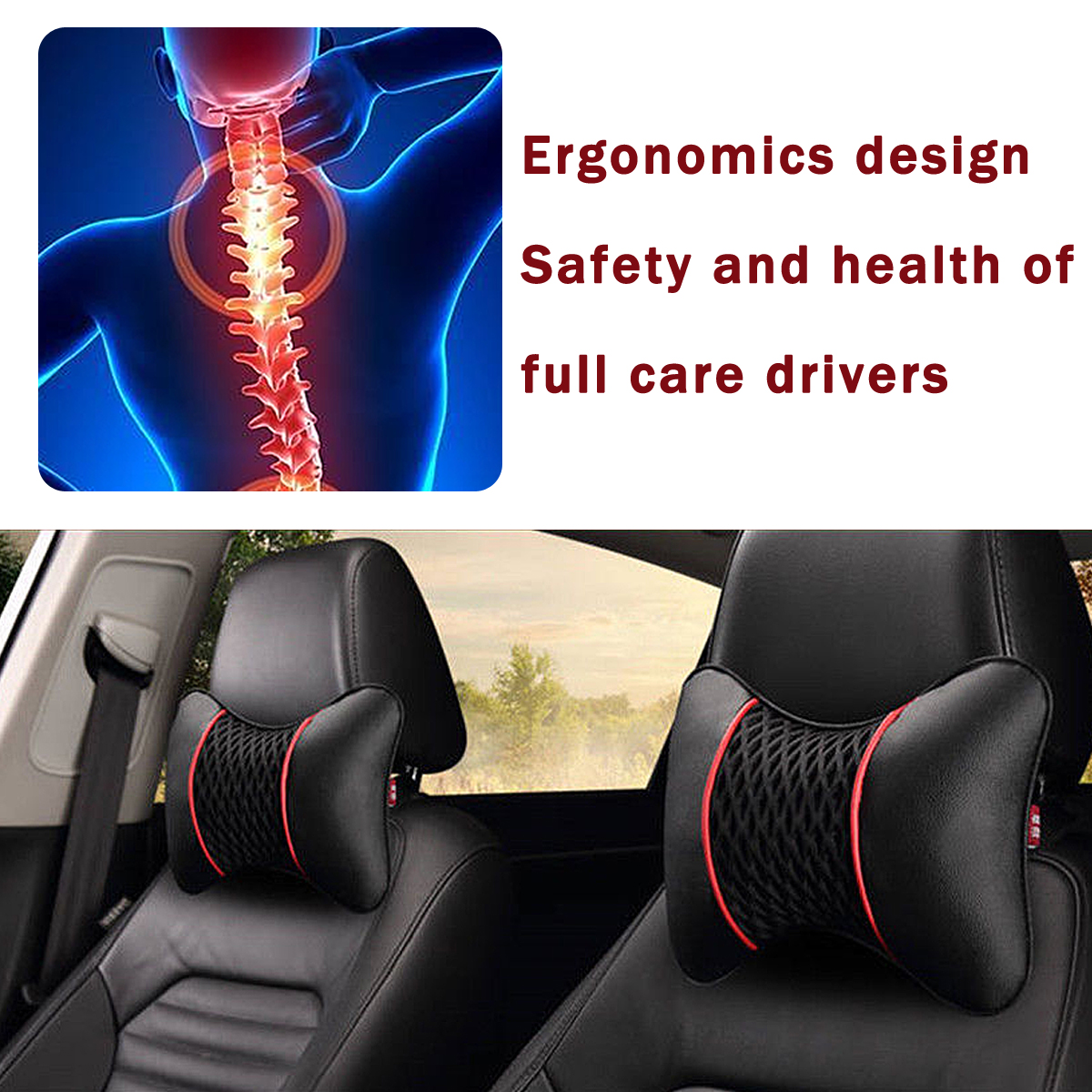 2PCS-PU-Leather-Knitted-Car-Headrest-Pillow-Neck-Support-Cushion-Seat-Accessories-1339706