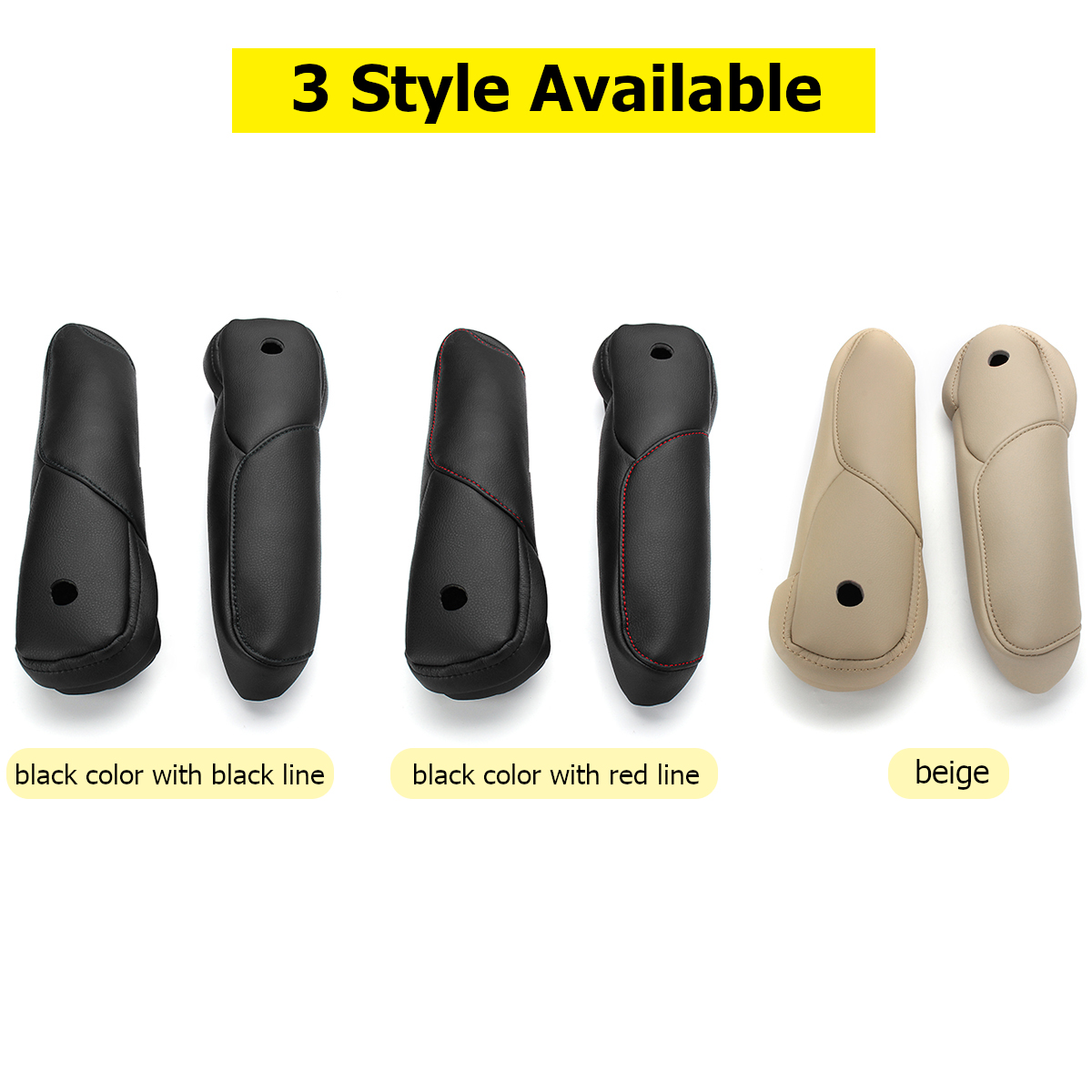 2Pcs-Microfibre-Leather-Foam-Car-Arm-Rest-Protective-Cover-Cushion-for-Honda-CRV-2007-09-1381473