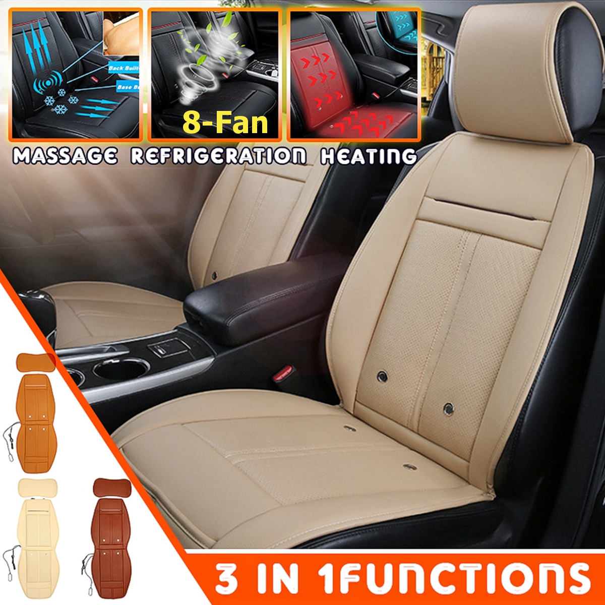 3-In-1-Leather-Car-Cooling-Warm-Heated-Massage-Seat-Cushion-Cover-with-8-Fan-Universal-1402076