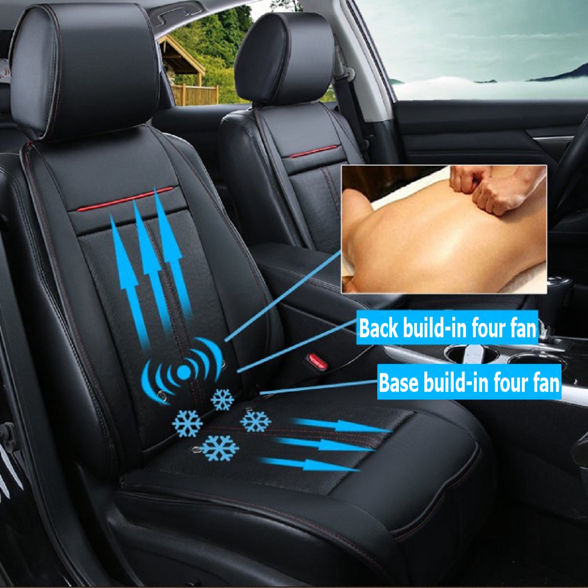 3-In-1-Leather-Car-Cooling-Warm-Heated-Massage-Seat-Cushion-Cover-with-8-Fan-Universal-1402076